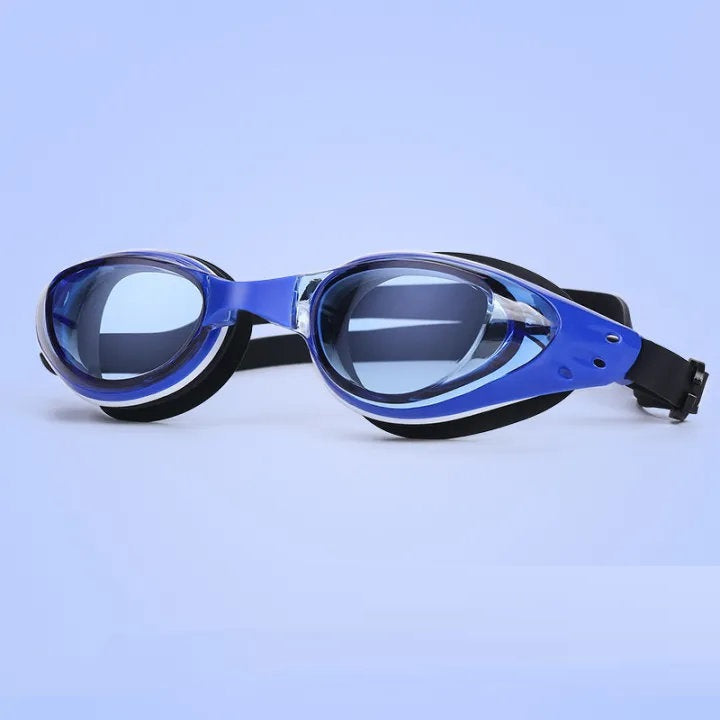 Swimming Goggles with UV Protection & Anti-Fog   (Electric-Blue/Pink)