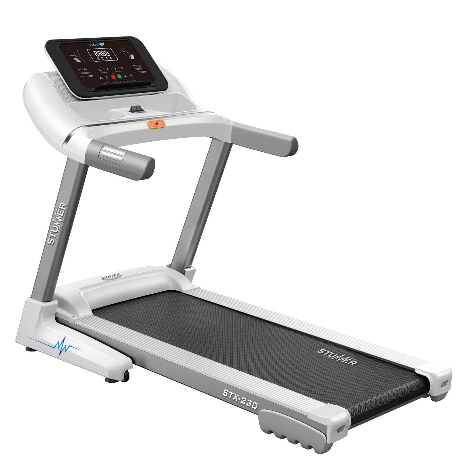 Stunner Fitness STX-230 2.0HP (4.0HP Peak) Motorised Treadmill with SSAT Technology | Bluetooth Speakers for Home Use