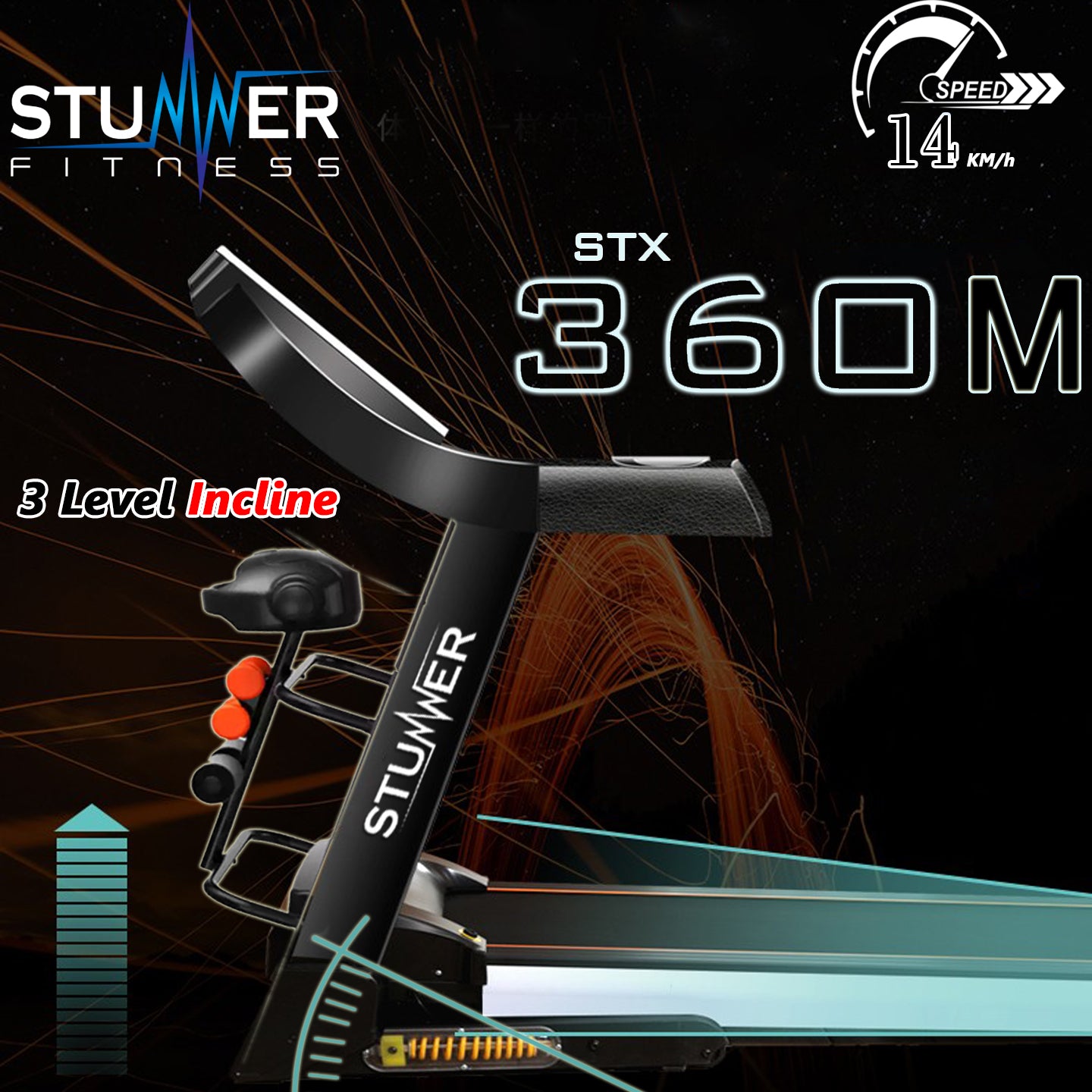 STX-360M Motorized Treadmill